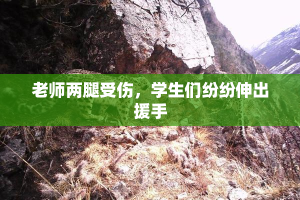 老师两腿受伤，学生们纷纷伸出援手