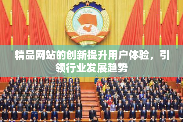 精品网站的创新提升用户体验，引领行业发展趋势