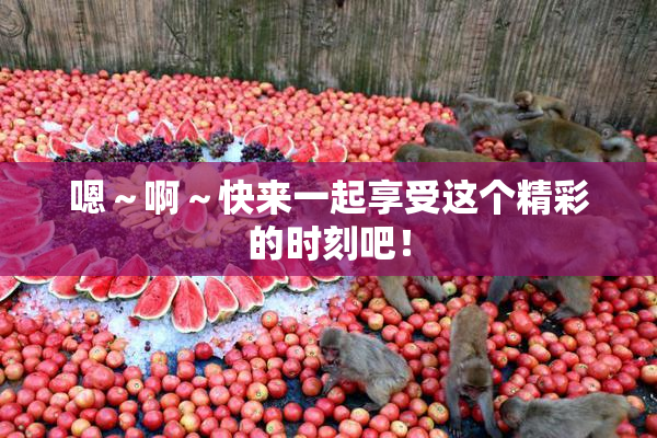 嗯～啊～快来一起享受这个精彩的时刻吧！