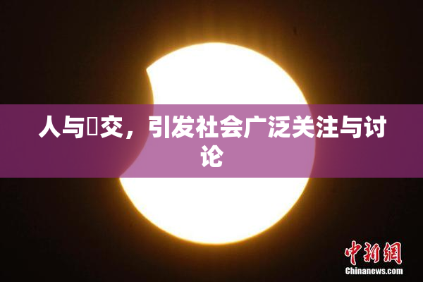 人与嘼交，引发社会广泛关注与讨论