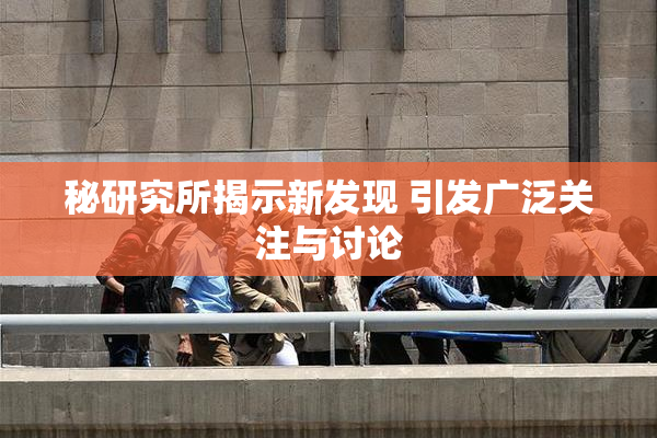 秘研究所揭示新发现 引发广泛关注与讨论