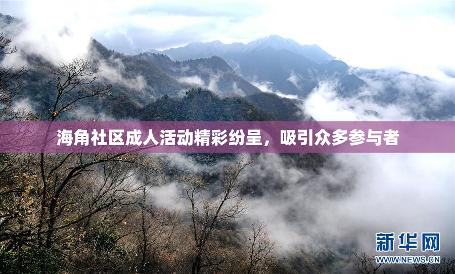 海角社区成人活动精彩纷呈，吸引众多参与者