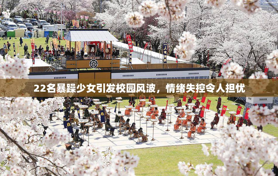 22名暴躁少女引发校园风波，情绪失控令人担忧