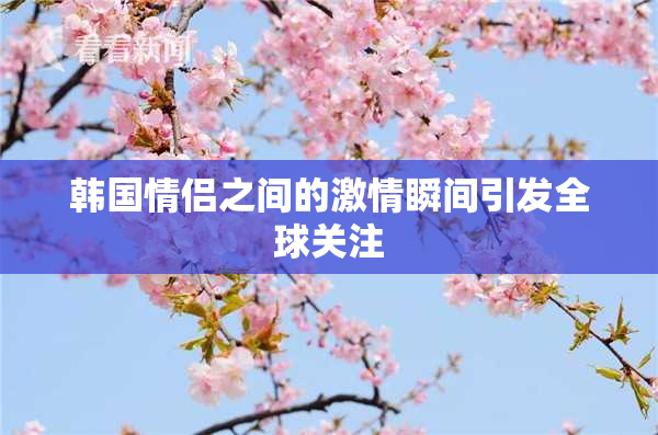 韩国情侣之间的激情瞬间引发全球关注