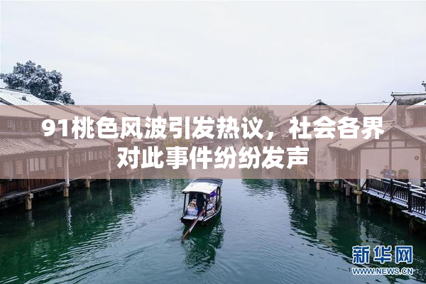 91桃色风波引发热议，社会各界对此事件纷纷发声