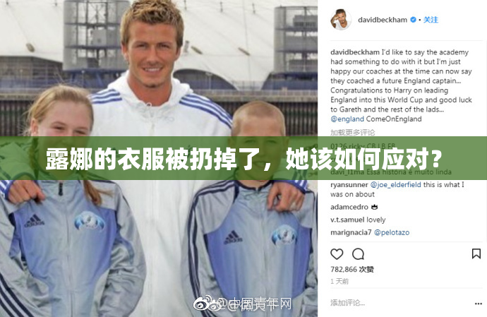露娜的衣服被扔掉了，她该如何应对？