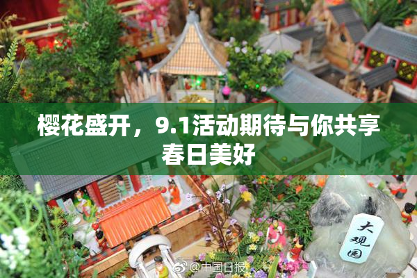 樱花盛开，9.1活动期待与你共享春日美好