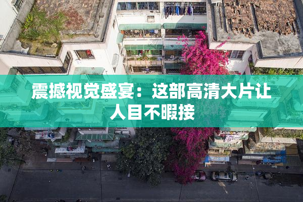 震撼视觉盛宴：这部高清大片让人目不暇接