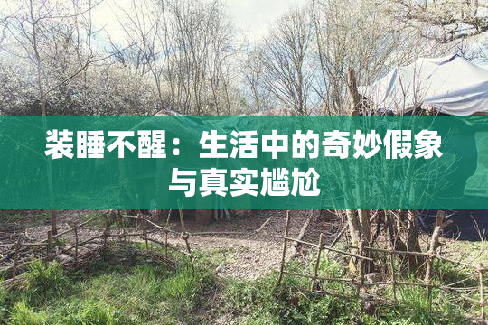 装睡不醒：生活中的奇妙假象与真实尴尬